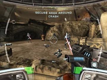 Star Wars Republic Commando (USA) screen shot game playing